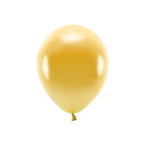 ECO30M-019-10 Party Deco Eko metalizované balóny - Biele 30cm, 10ks 019