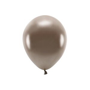 ECO30M-032-10 Party Deco Eko metalizované balóny - Biele 30cm, 10ks 032