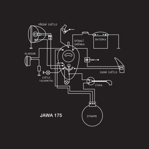 Originální tričko JAWA, XL