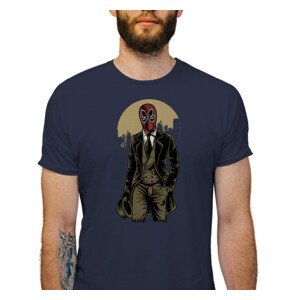 Pánské tričko s potiskem “Elegán Deadpool"