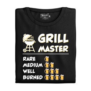 Pánské tričko s potiskem Grill master + beer